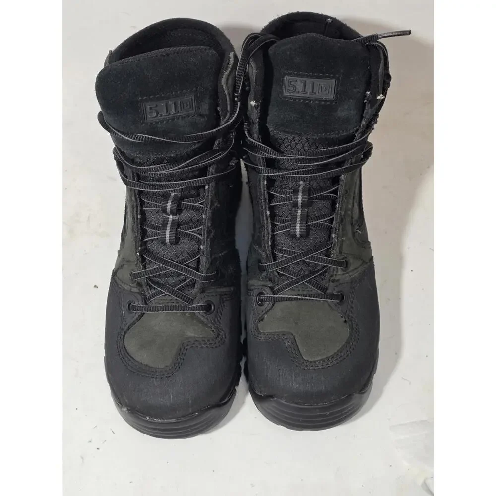 5.11 xprt 2.0 boots hiking mid moto lace up men's shoes sz 6 or women's 7.5 READ